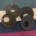 Nickel + Suede Gold Tone Black And Olive Sunburst, Medium — photo 2