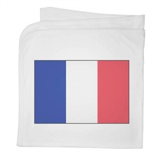 'French Flag' Cotton Baby Blanket / Shawl BY00010000 