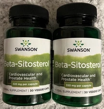 60 VCaps High Potency Beta-Sitosterol Plant Sterols Powerful Prostate Formula