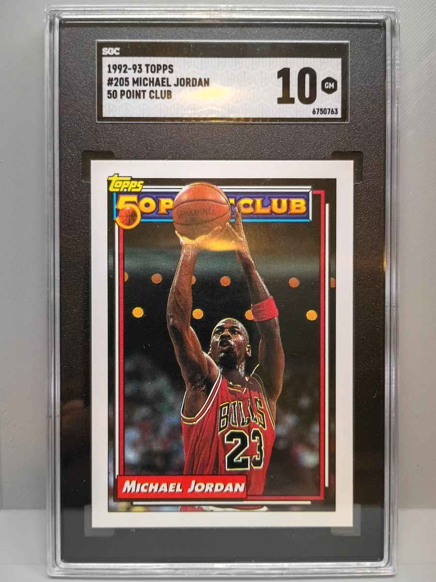 Michael Jordan Basketball 1992-93 Season Sports Trading Card