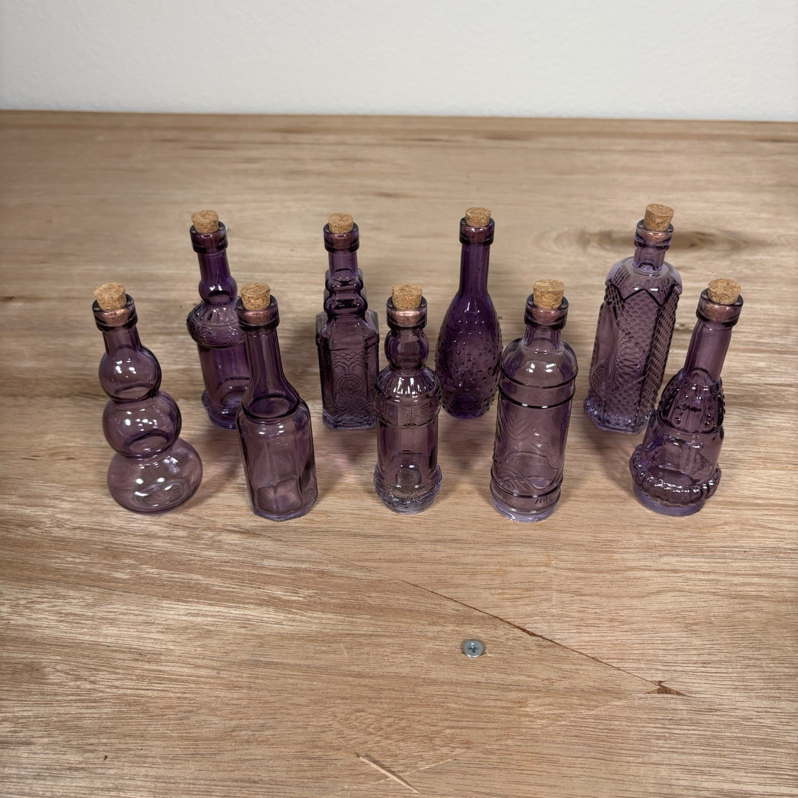 With Corks - Set Of 9