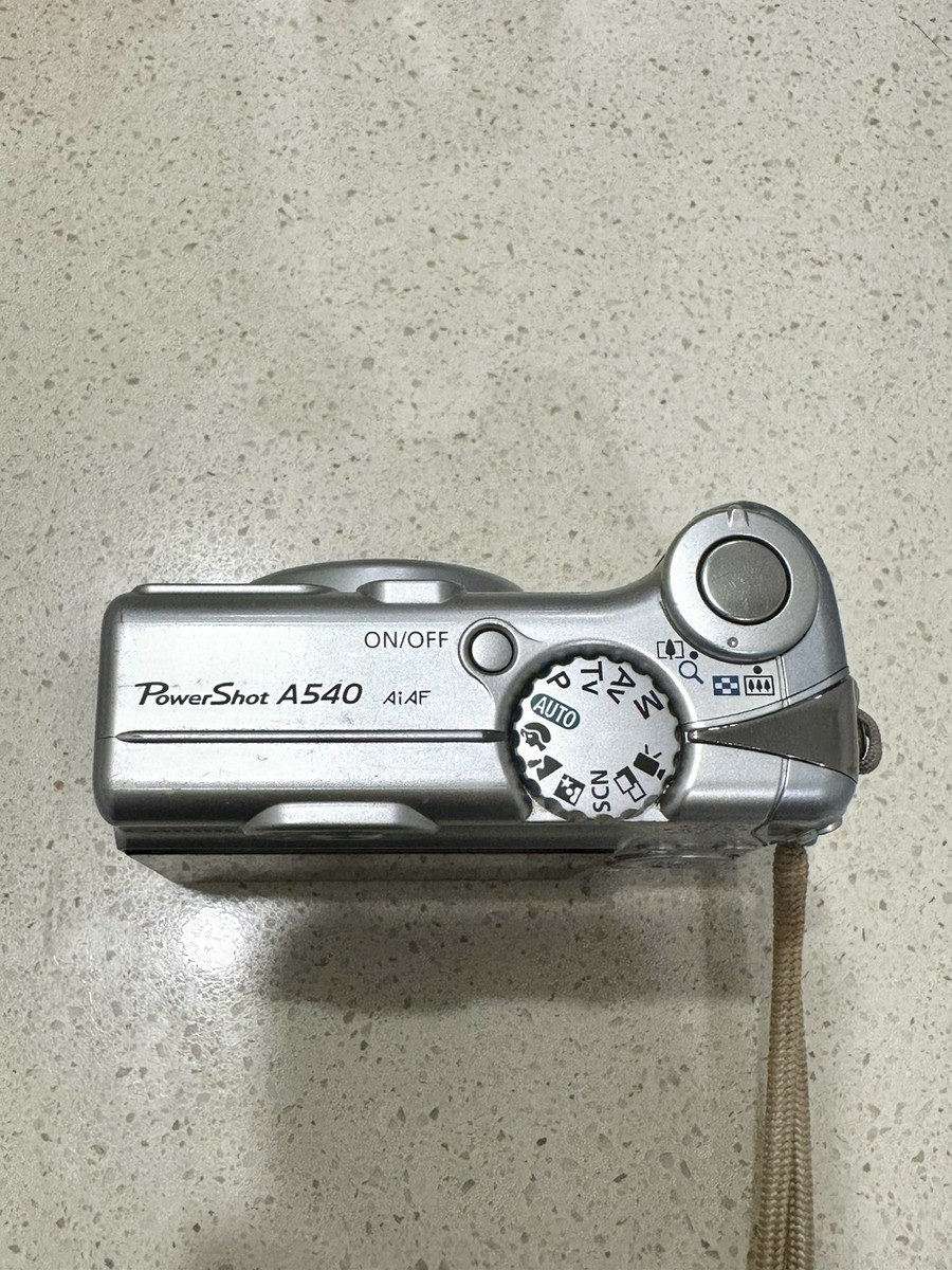 Canon Powershoot A540 6.OMP 4x Optical Zoom Digital Camera Tested
