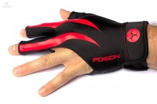 Predator Poison Red Camo Pool Cue Glove Large/Extra Large - Right Hand Player
