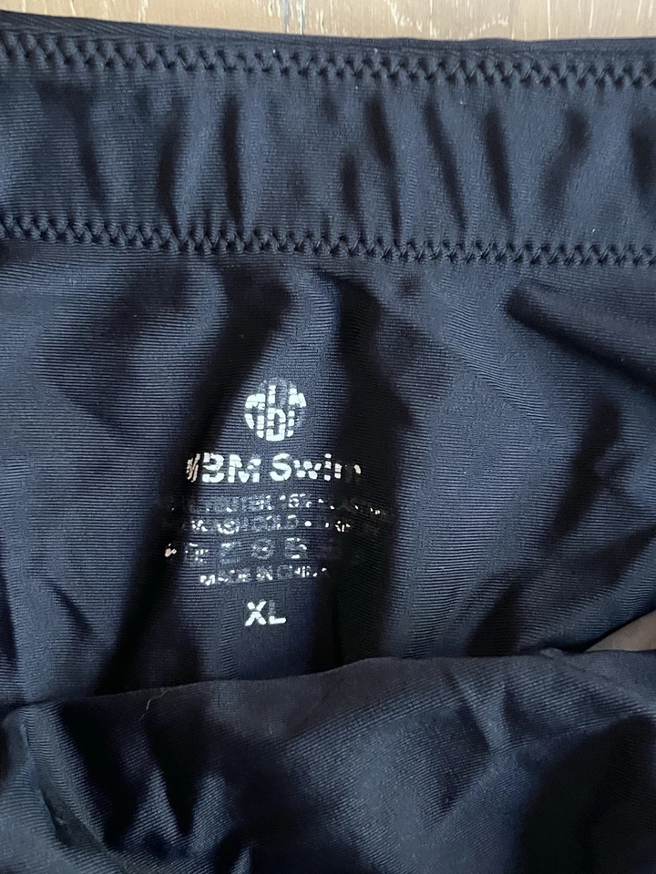 MBM Swim Lucky Top & Bottom Black Swim Suit Bikini XL Womens - Image 4 of 4