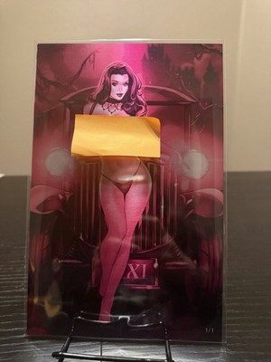 Crypt Cuties 3  Lexi  By Elias Chatzoudis Pink 1/1 Topless Metal