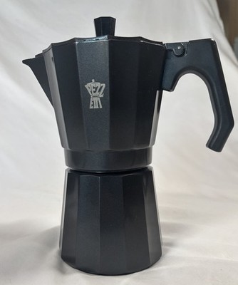 Pezzetti Espresso Maker ITALEXPRESS Black Carbon 6 Shot 8.5 