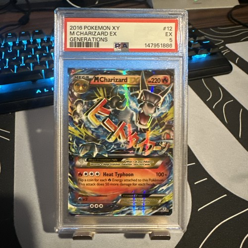 M Charizard-EX graded PSA 5 for sale on eBay