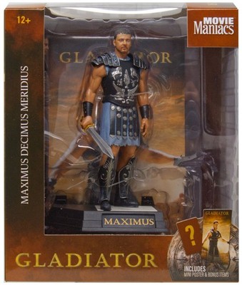 Gladiator Movie Maniacs Maximus Decimus Meridius 6-Inch Posed Figure