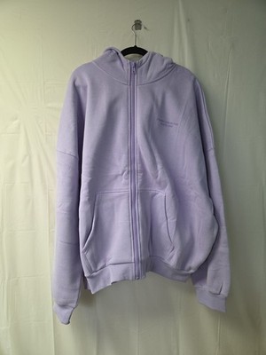 Comfrt Collection Pastel Edition Lavender Purple Zip Up Hoodie X Large BRAND NEW
