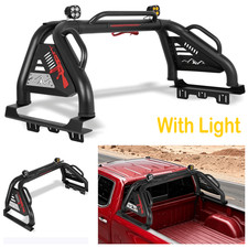Truck Roll Bar Chase Rack Adjustable For Rangercoloradotacoma Frontier Wlight