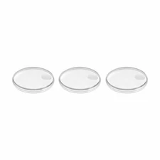 3 PLASTIC PLEXI WATCH CRYSTAL FOR ROLEX 1500 DATE 25-117 1550, 1625, 5700, 5700