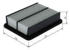 LUFTFILTER FÜR MAZDA CX-30 (DM, DT, ED) - BOSCH F 026 400 691