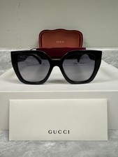 GUCCI | NEW | 1300S | 1300S - 004 | BLACK - WHITE | GRADIENT GREY