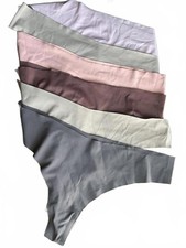 Seamless Thong Panties 6pc Bundle
