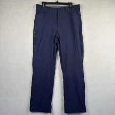 Eddie Bauer Fleece Lined Tech Pants Men’s 34x30 Cargo Zip Pocket Hiking Gorpcore