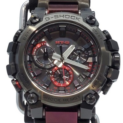 Casio G-Shock MTG-B3000BD-1A Uhr Schwarz IP Metallband Bluetooth Solar aus Japan