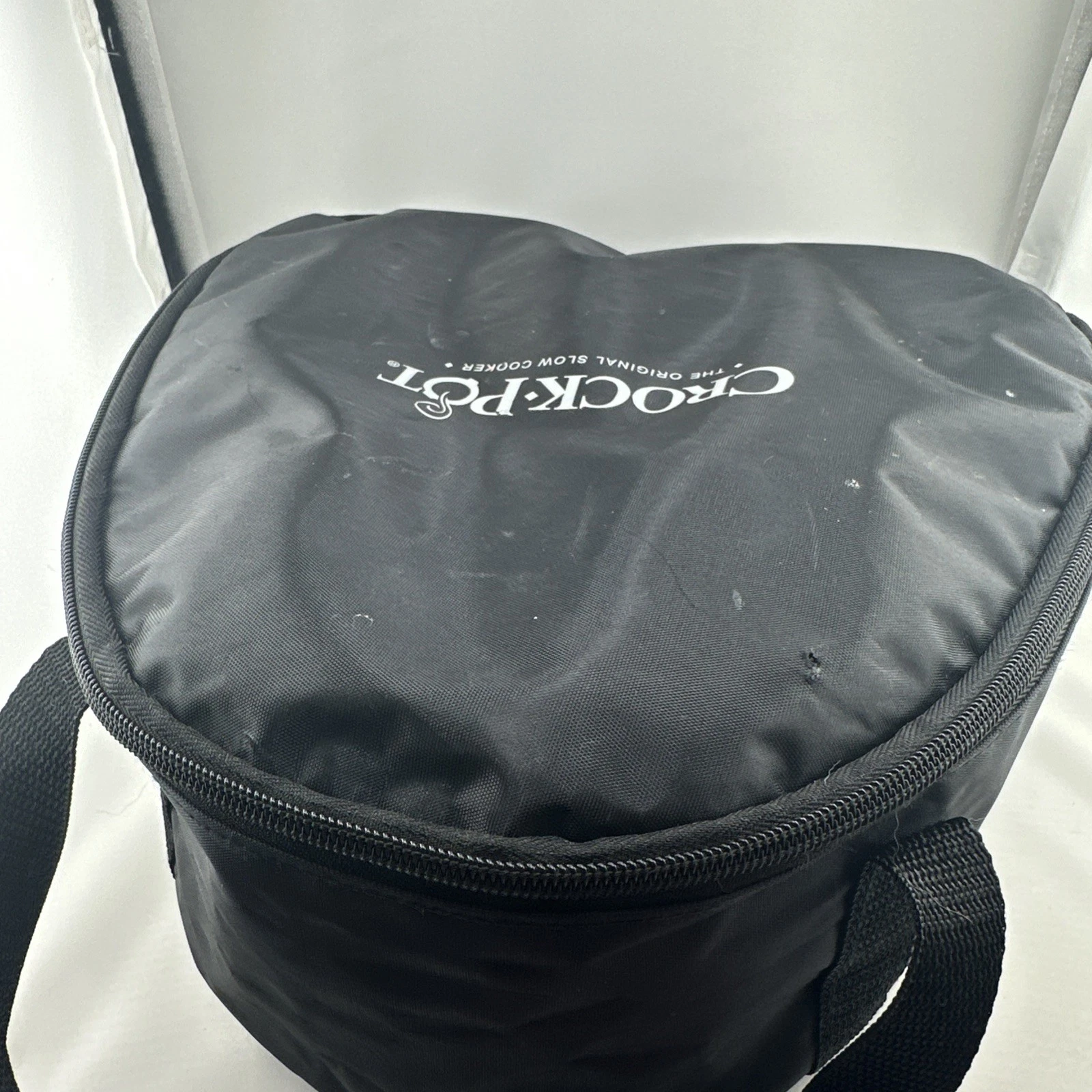 Crockpot Slow Cooker/ Warmer Trio Of 16 Ounce Pots Sauce/ Warm Dips Zipper Case