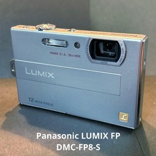 Panasonic LUMIX FP DMC-FP8-S Compact Digital Camera Silver Tested