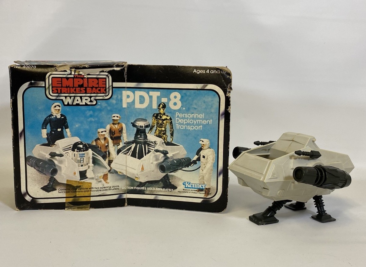 Vintage 1981 Star Wars PDT-8 Personal Deployment Transport W/ Box