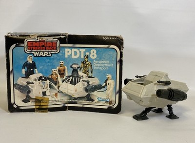 Vintage 1981 Star Wars PDT-8 Personal Deployment Transport W/ Box