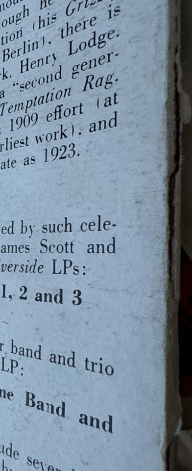 Vinyl 12” Music JAZZ The Golden Age Of Ragtime Riverside RLP - Image 4 of 4