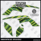 Yamaha Raptor 700 SE Decals Grey Model 2026 SE Graphics Full Kit