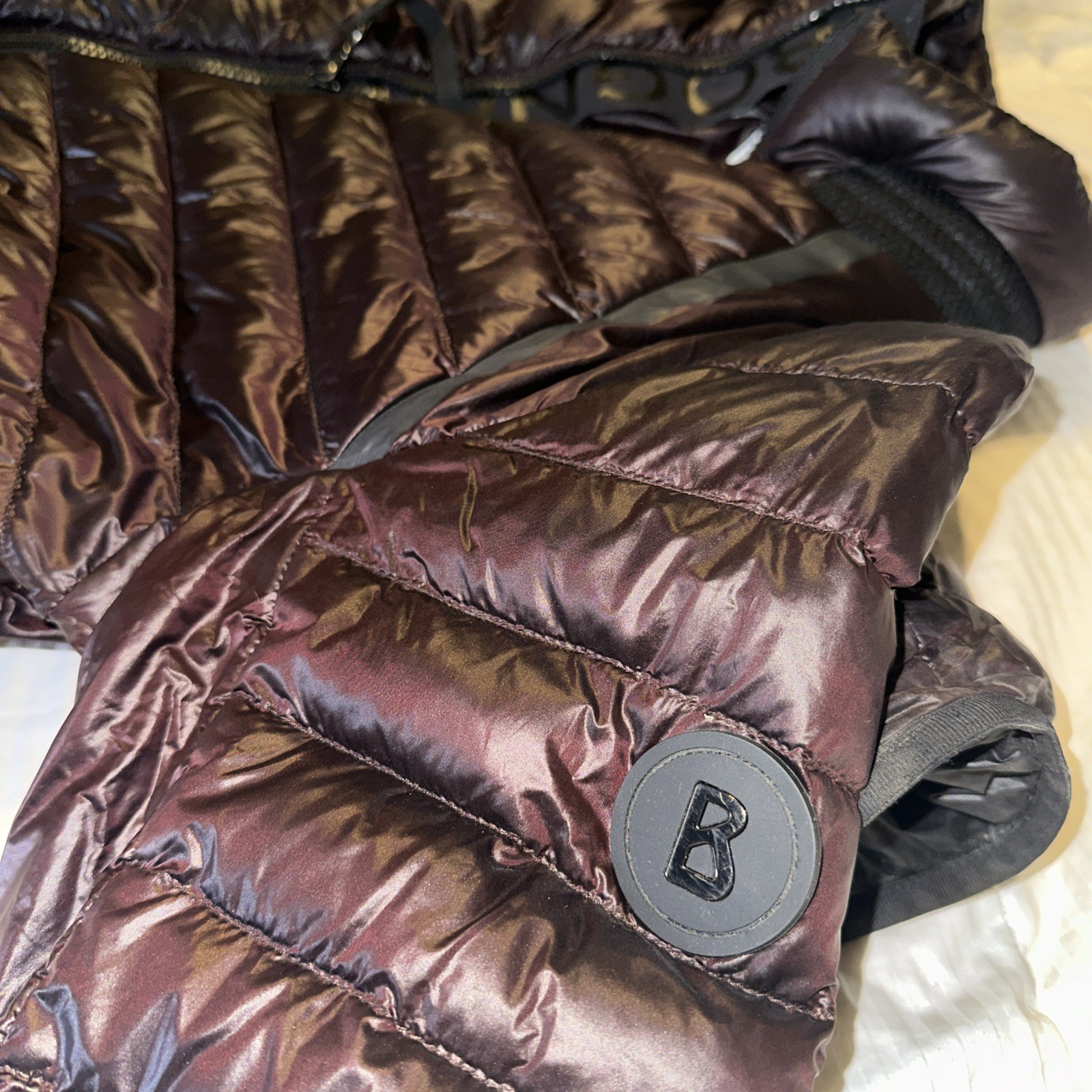 BOGNER DOWN zipper buffer Jacket Size Small - image 11