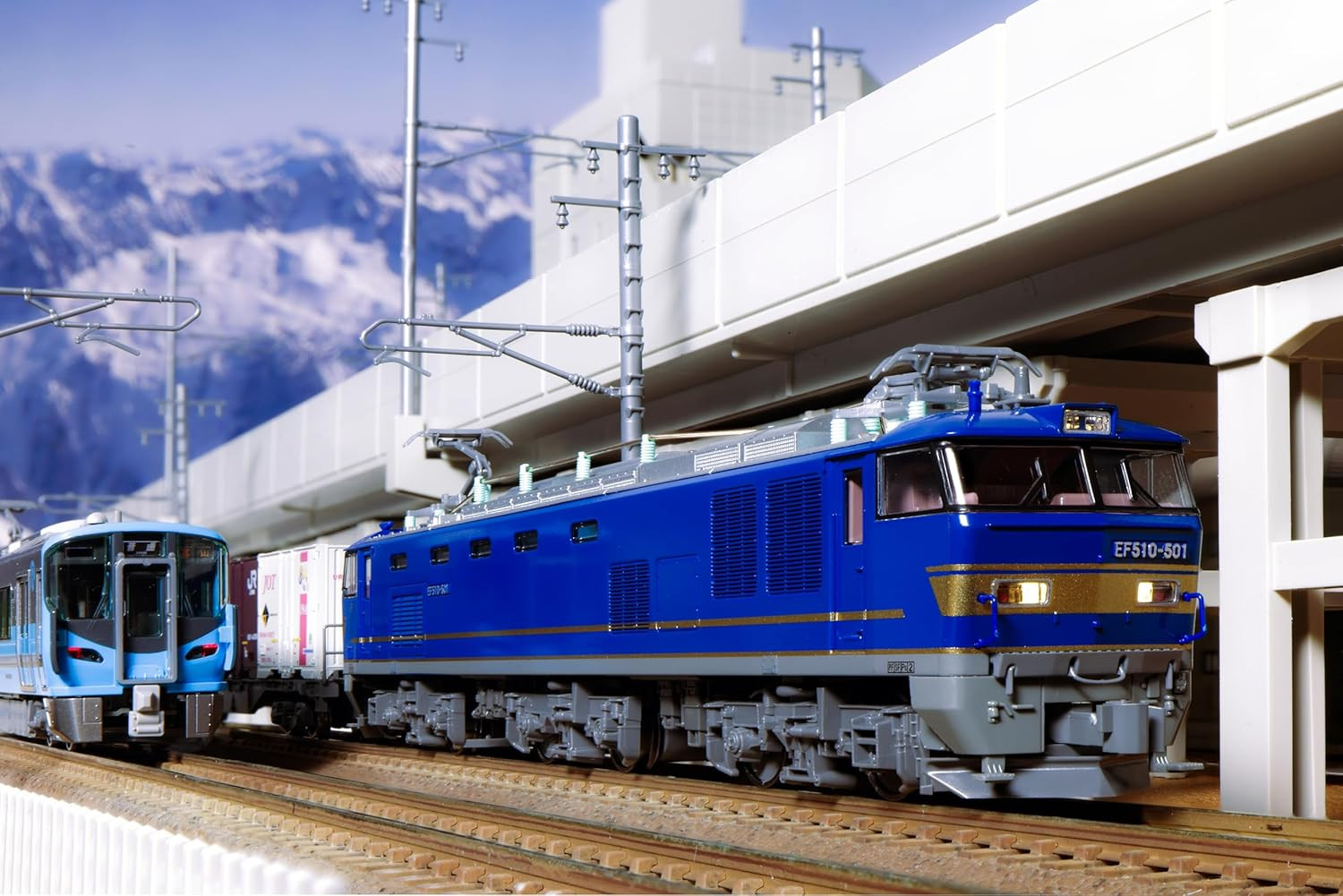 KATO N Gauge EF510 500 JR Freight Color Blue 3065-8 Model Electric
