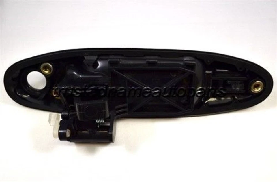 fits 2001 to 2007 Toyota Sequoia Exterior Door Handle Smooth Black Front Right - Image 2 of 2