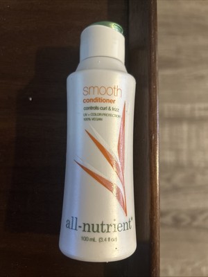 All-Nutrient Smooth Conditioner UV+Color Protect Salon Grade 100% Vegan 3.4 Floz