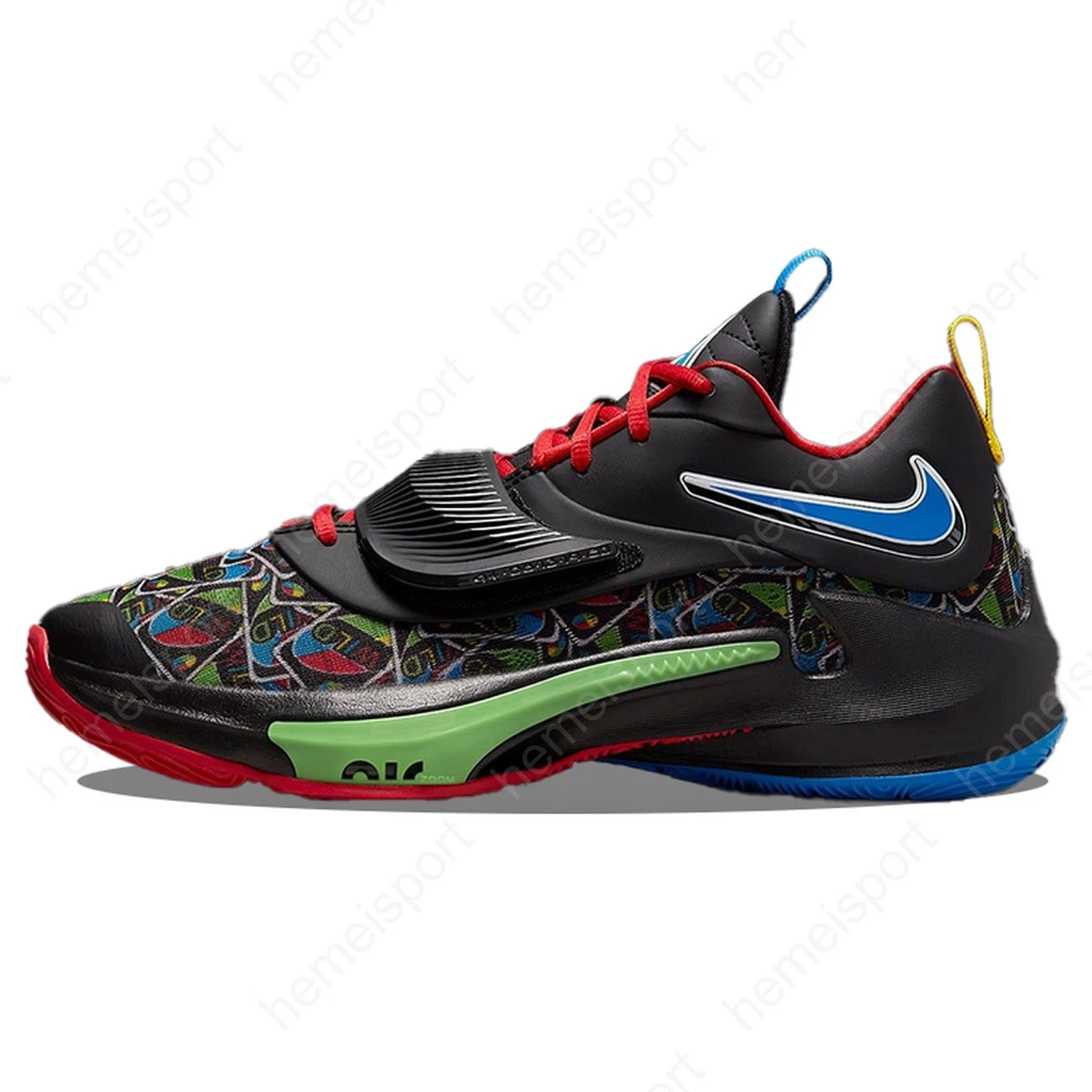 Nike UNO x Zoom Freak 3 NRG EP 50th Anniversary - Black for Sale