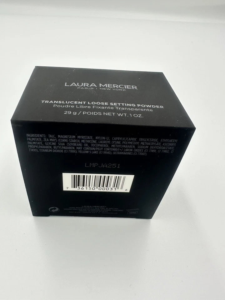 Laura Mercier Translucent Loose Setting Powder Full Sized 29g Boxed - Image 3 of 4