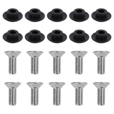 10 Sets Practical Kayak Pull Rope Buckle Drawstring Buckle Bungee Cord Buckle