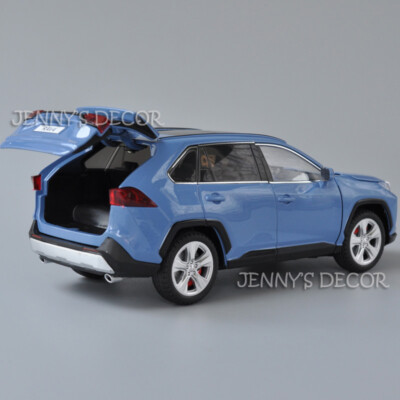トヨタRAV4 カラーサンプル　1/24スケール 1:24 Scale Diecast Model Toyota RAV4 Pull Back Toy Car With Sound