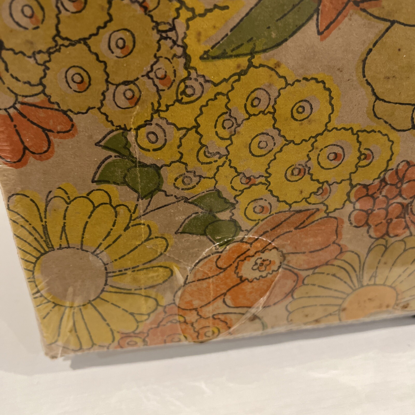 VINTAGE 1970'S MEAD PRODUCTS FLORAL UNDERBED STORAGE CHEST NEW SEALED RARE RETRO eBay