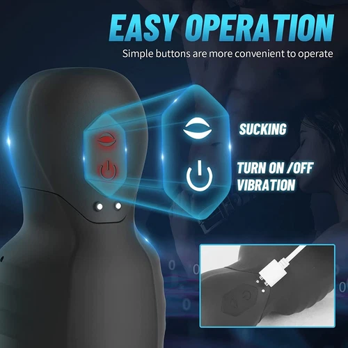 Male Masturbaters Automatic HandsFree Sucking Mastubator Cup Sex Toys for Men - Bild 8 von 15