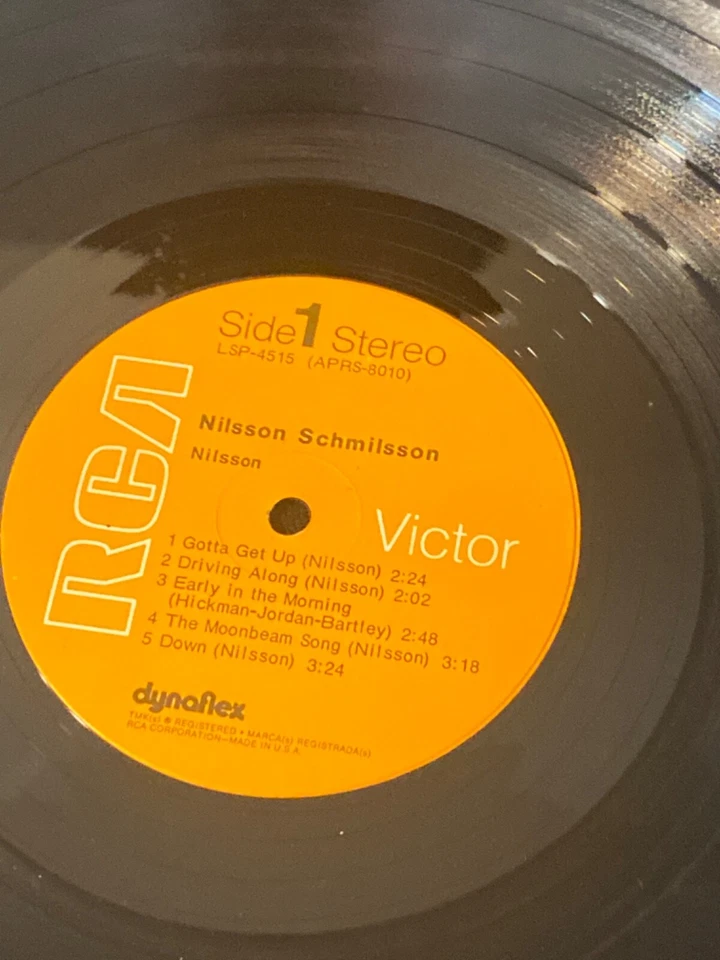Nilsson Schmilsson RCA LSP-4515 Victor Records With Poster VG/NM Orig. Pressing - Image 4 of 4