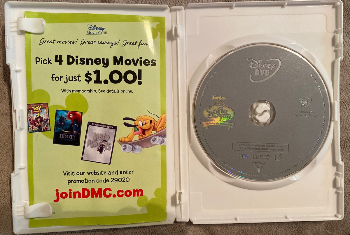Sofia the First: Holiday in Enchancia (DVD, 2014) Excellent
