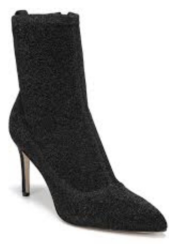 Sam Edelman Black Glitter Olson Pointed 