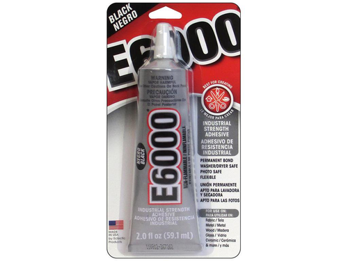 Eclectic E6000 Industrial Strength Adhesive Glue 2 oz (Black) FREE SHIPPING - Picture 3 of 5