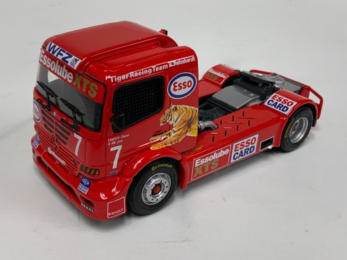 1/43 Minichamps Mercedes Benz camion de course équipe tigre course 430 980307 CS818 - Photo 1/6