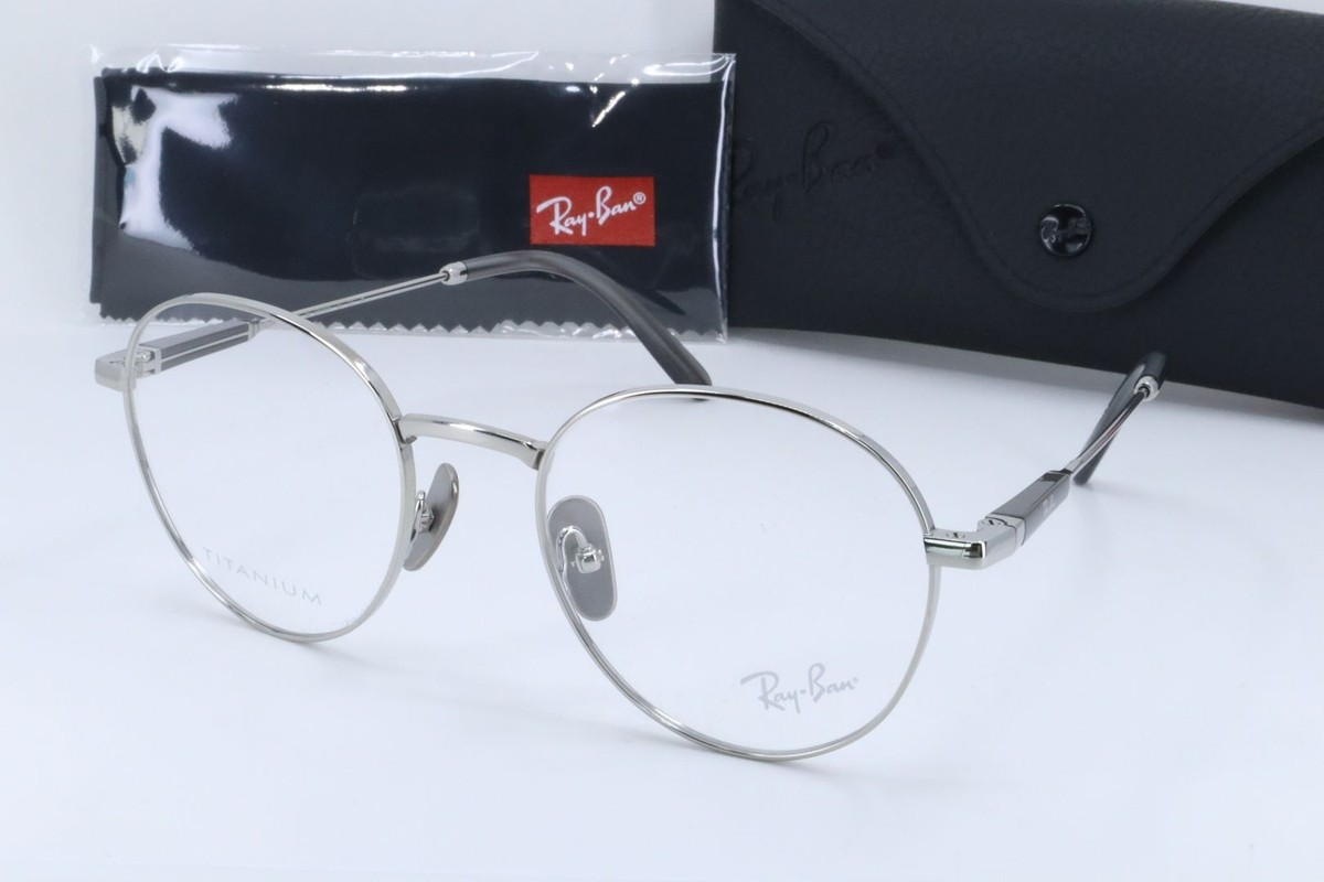 Ray Ban RX8782 Silver Round Unisex Full Rim 51-20-145 