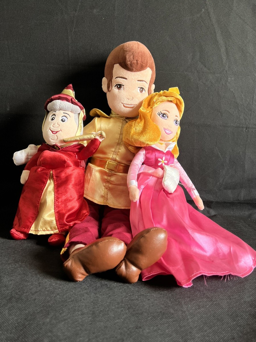 Disney Store 22” Prince Phillip Sleeping Beauty Plush, Aurora 14