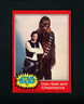 Han Solo and Chewbacca 1977 Topps Star Wars #121 NM