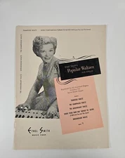 Ethel Smith's Vintage Sheet Music - Popular Waltzes for Organ 1951 Hammond Clean