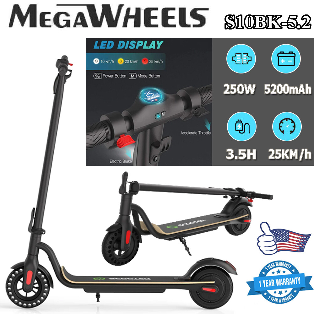 ADULT ELECTRIC SCOOTER 5.2AH HIGH SPEED 25KM/H FOLDING ESCOOTER