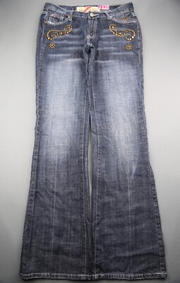 Vintage 7 For All Mankind Jeans Great China Wall Embellished Size