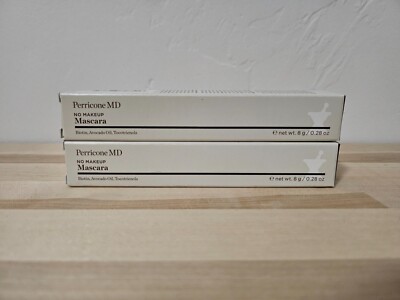 2x Perricone MD - No Makeup Mascara (Soft Black) 8g / 0.28 oz (2-PACK)