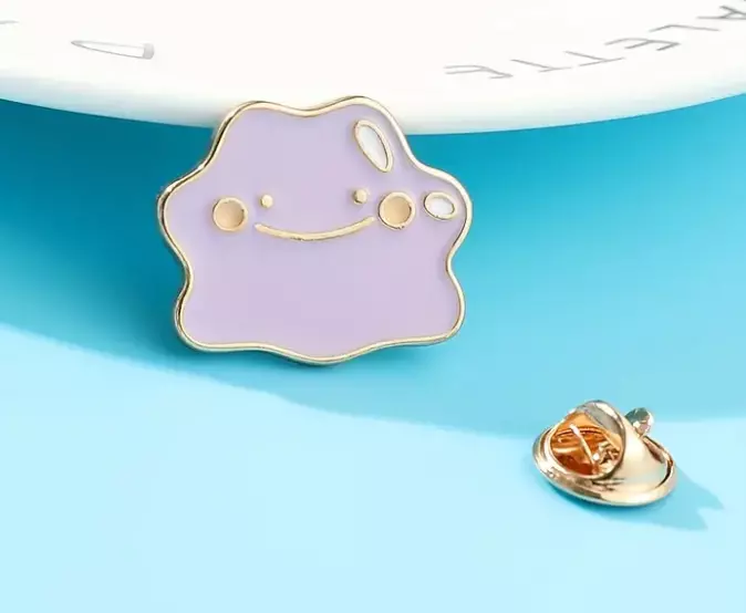 Ditto Pokémon Enamel Pin Pokémon TCG Pokémon Card 