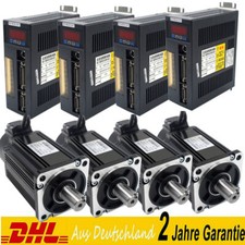 4 Achse 750W Servomotor 2.49NM AC Servo Motor NEMA34 Servosteuerung CNC Milling